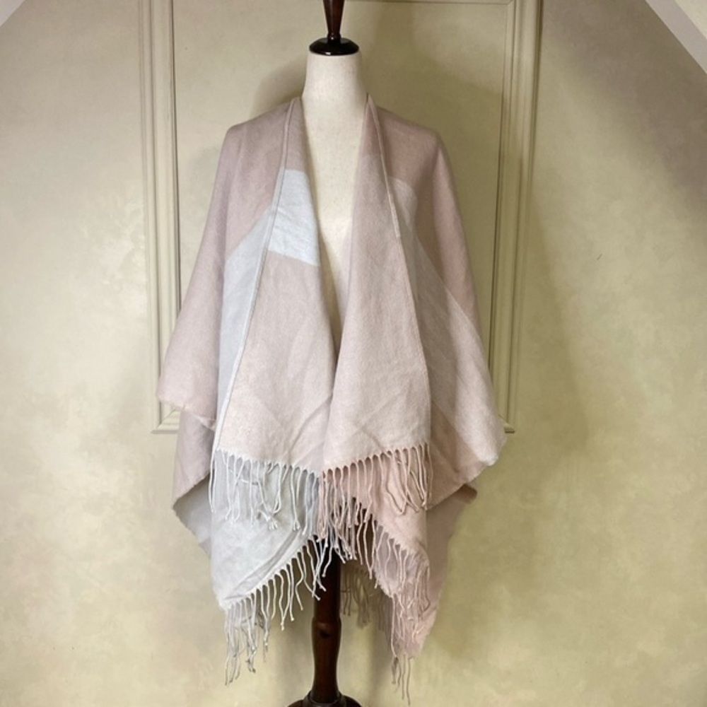 New! Soia & Kyo Cape Wrap Pink & Cream